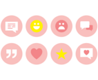 Testimonials Icon Set