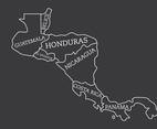 Central America Map