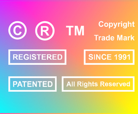 Copyright Patented Free Vector