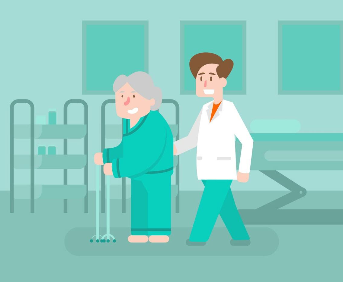 Physiotherapist Illustration