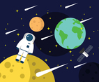Astronaut In Space
