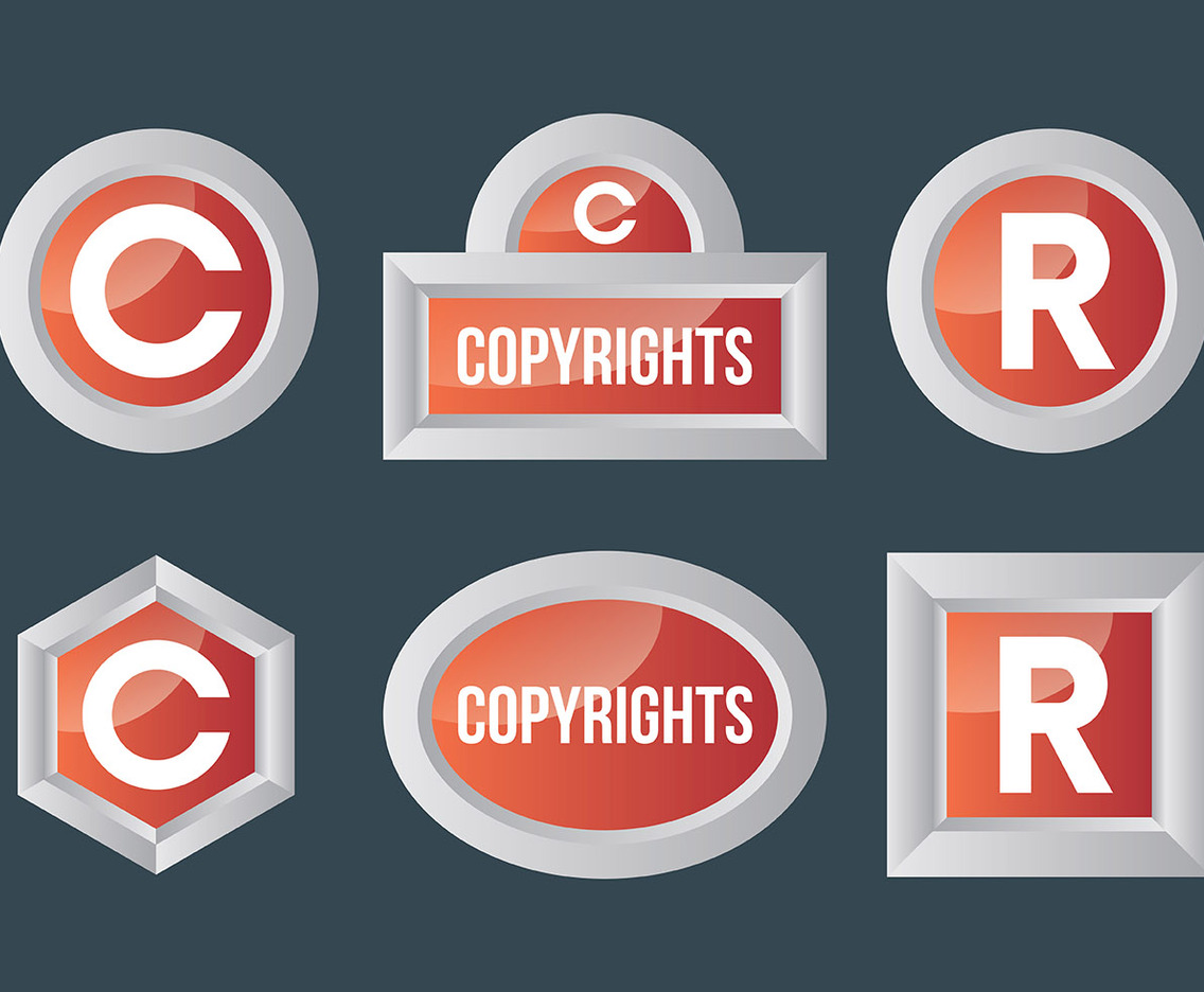 Free Copyright Vector Icons