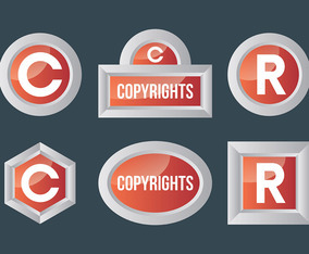 Free Copyright Vector Icons