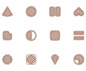 Vector Free Waffles Illustration