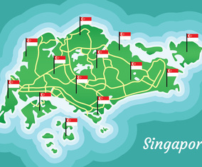 Singapore Map