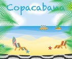Copacabana Texture Vector
