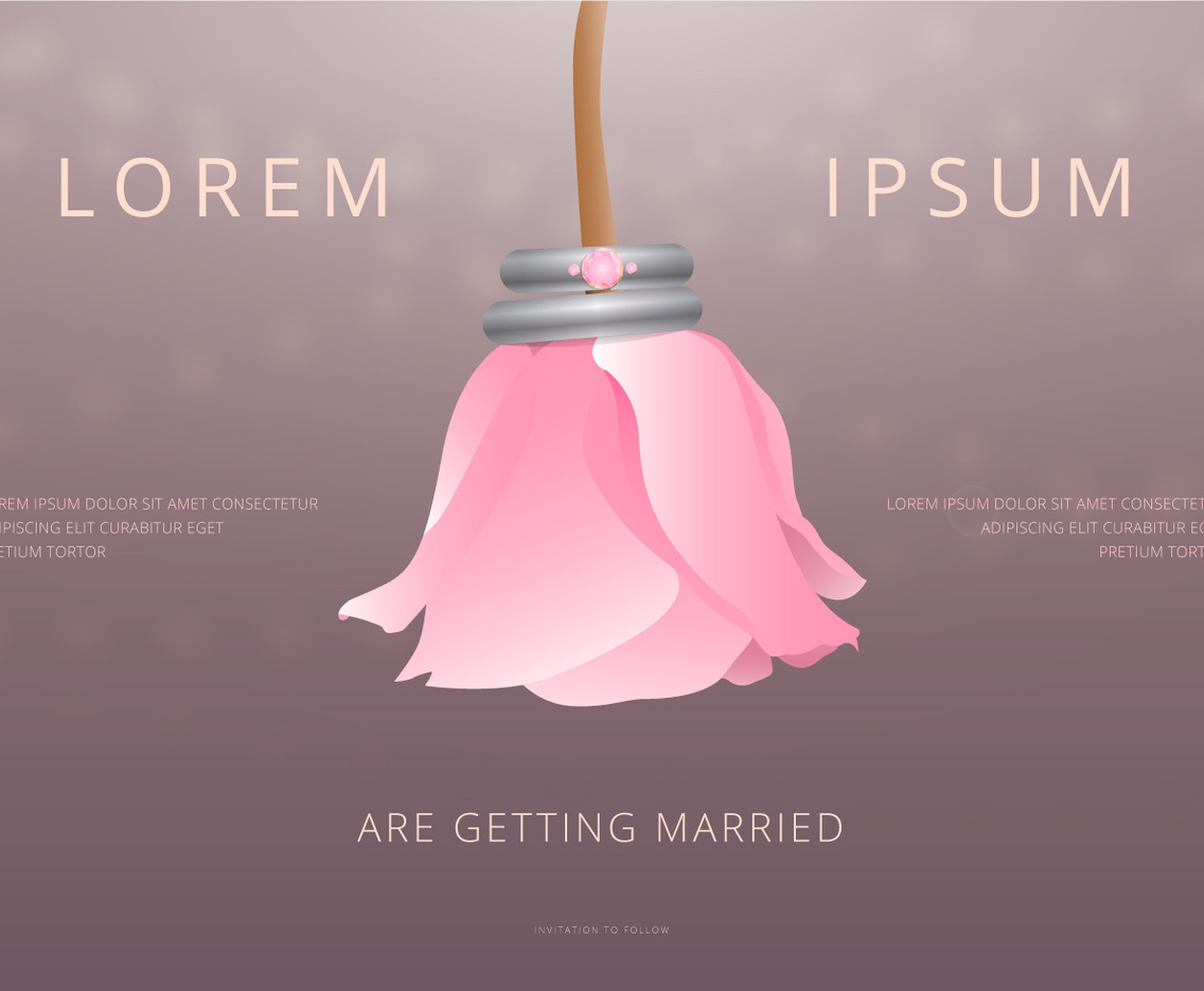 Boda Wedding Invitation Template