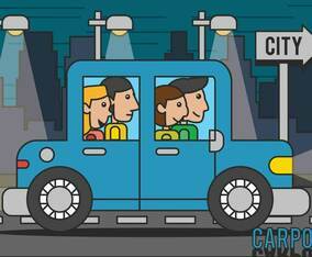 Carpool illustration