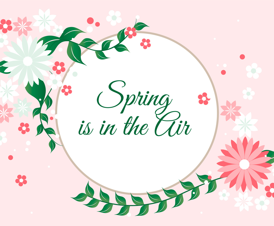 Free Spring Season Vector Background