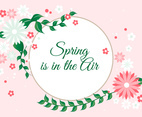 Free Spring Season Vector Background