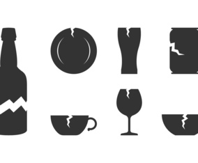 Broken Glassware