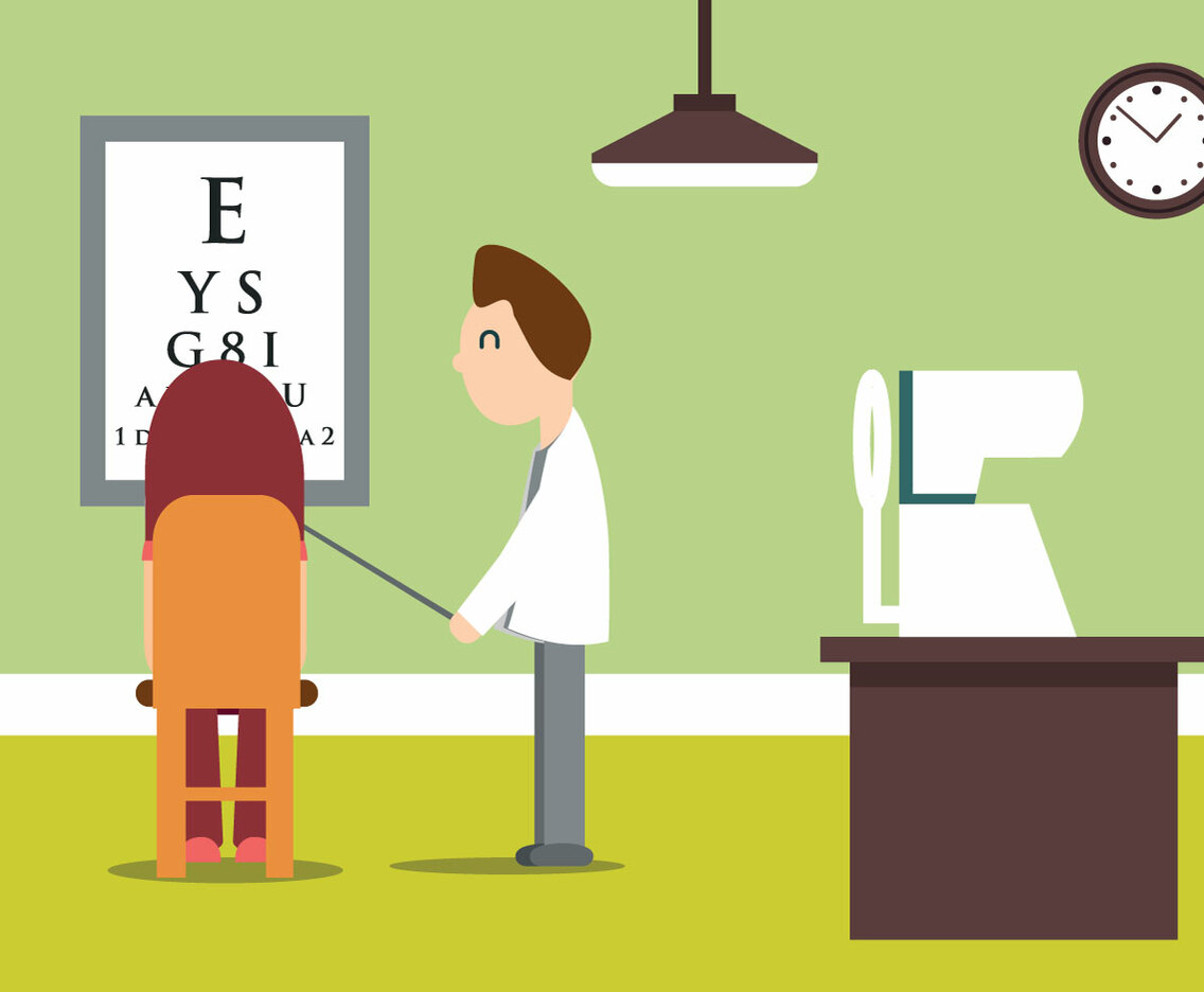 Eye Doctor Vector Illustration