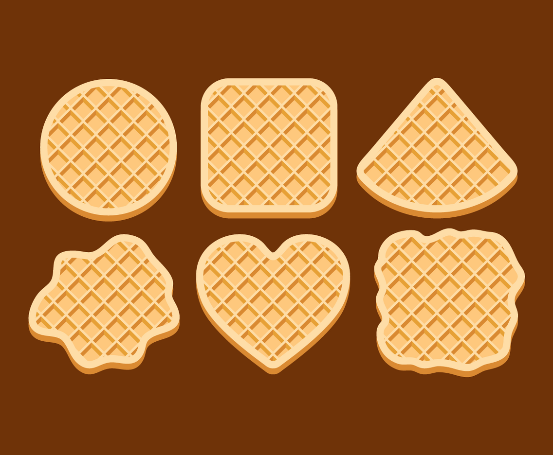 Waffles Vector
