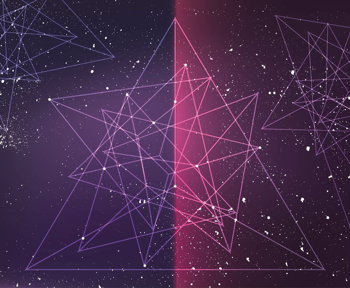 Abstract Prisma Vector Background Vector