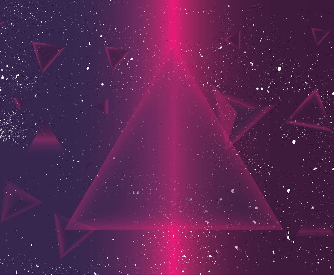 Prisma Disco Background Vector