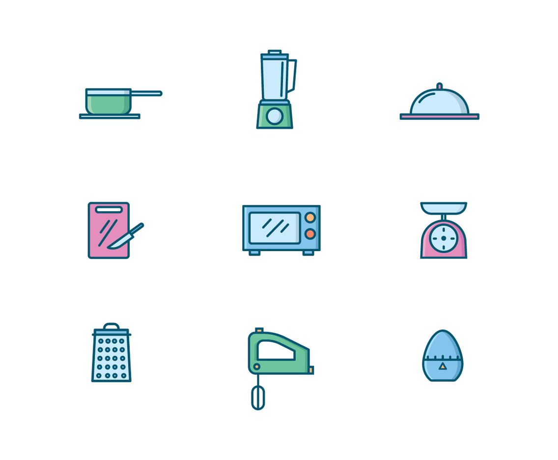 Kitchenware Icons