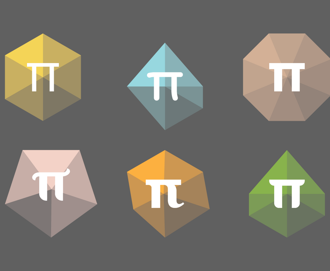 Pi Symbol Vector