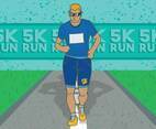 5k run poster