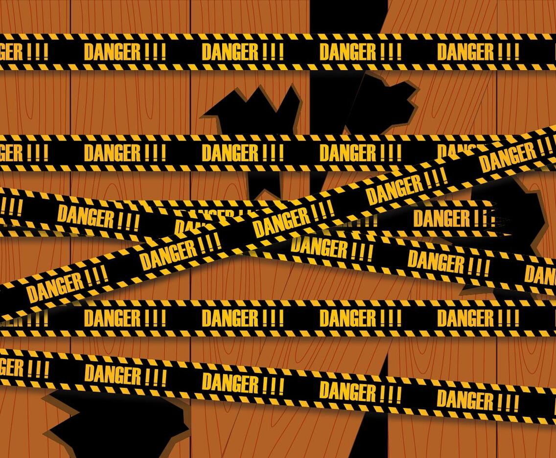 Danger Tape Vector Set