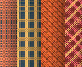 Plait or Braid Pattern Vectors