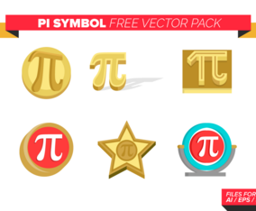 Pi Symbol Free Vector Pack