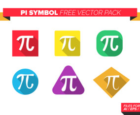 Pi Symbol Free Vector Pack
