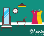 Free Dressing Room Vector