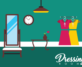 Free Dressing Room Vector