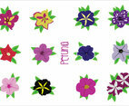 Bright Flower Vectors
