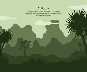 Yucca Background