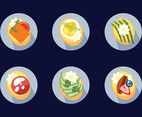 Canapés Vector Set