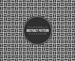 Black and White Tiled Geometric Pattern Background