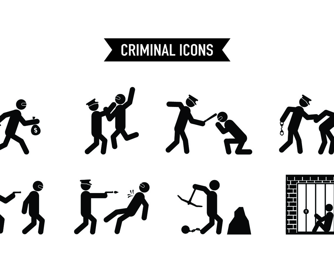 Set Of Theft Icons