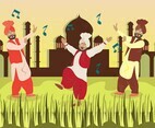 Bhangra Dance in Savana