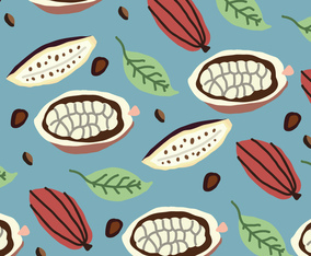 Colorful Cocoa Pattern