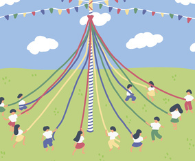 Maypole On The Country
