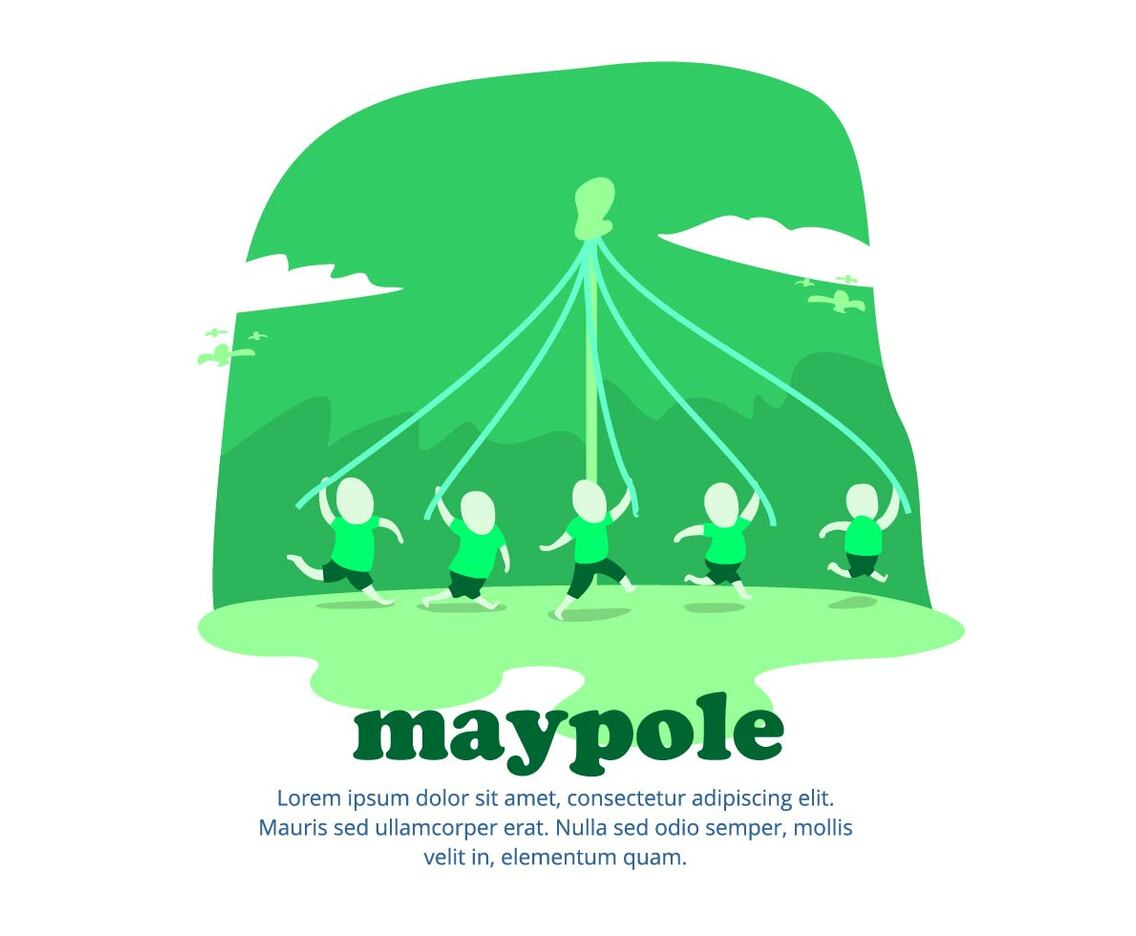 Maypole Background