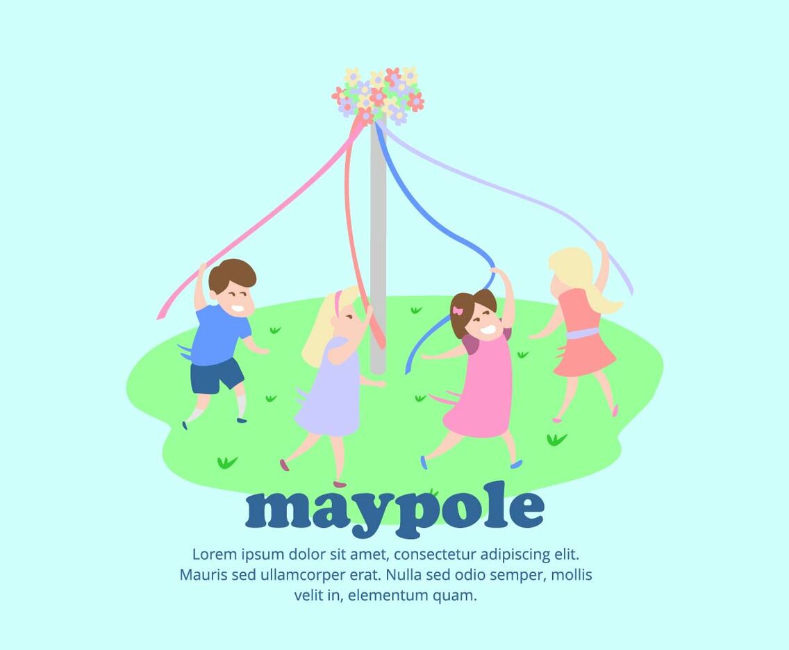 Maypole Background
