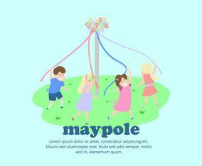 Maypole Background