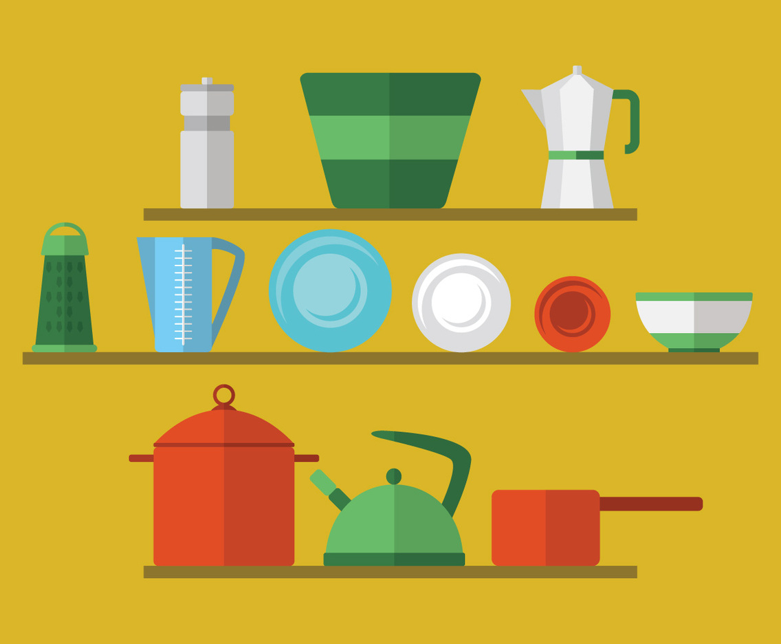 Retro Kitchen Utensils