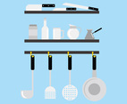 Stainless Steel Kitchen Tool Vectors