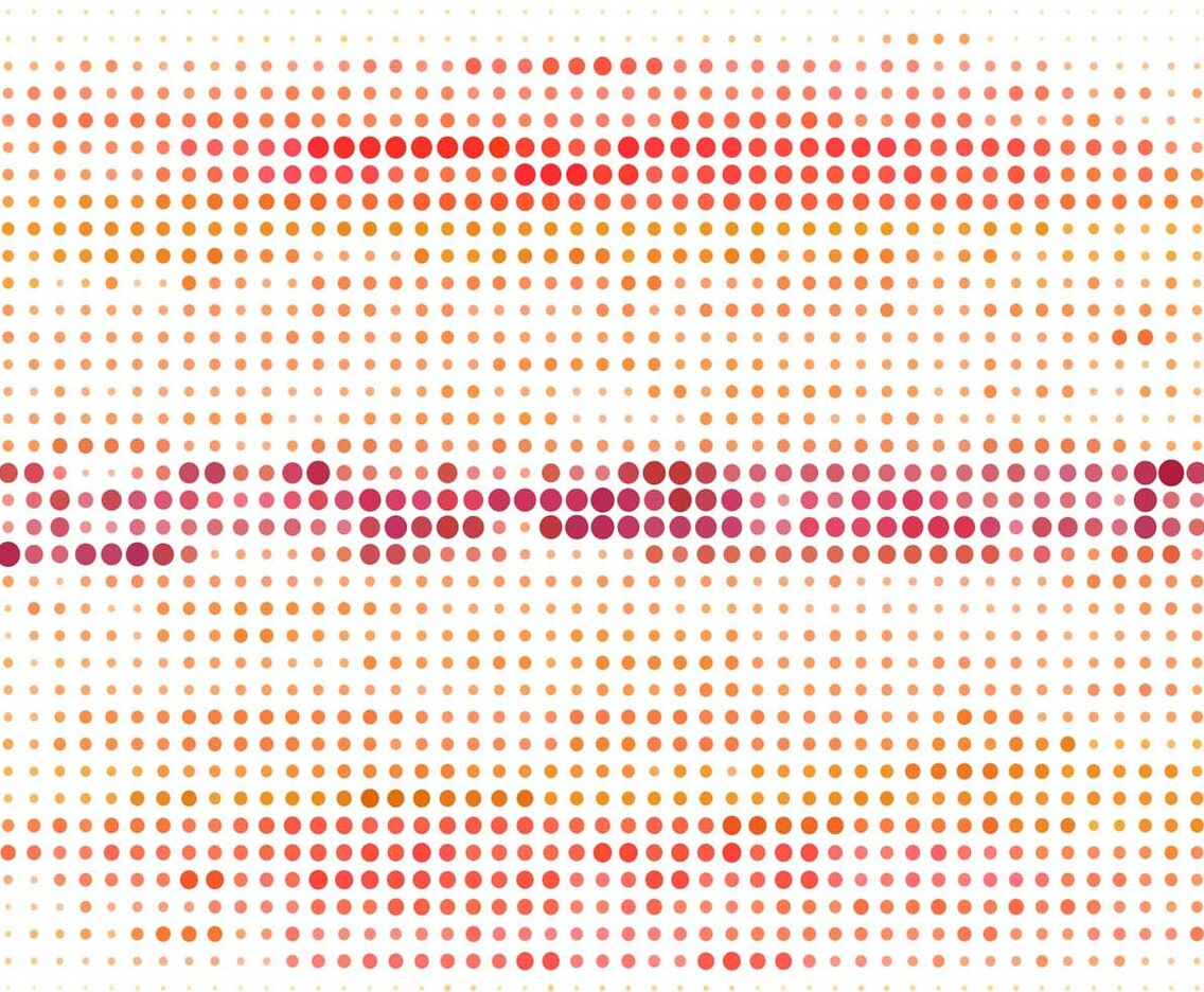 Vector Colorful Halftone Background