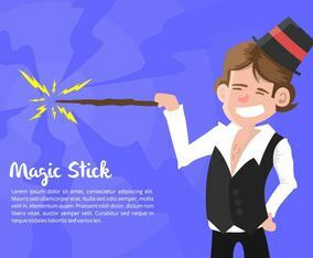 Magician Illustration