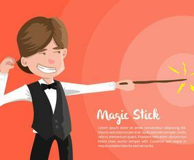 Magician Illustration