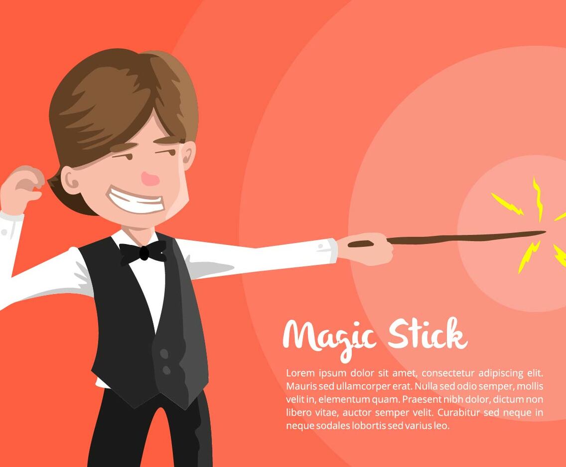 Magician Illustration