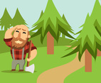 Lumberjack With Axe