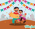 Festa Junina Party Background