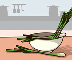 Lemongrass Ingredients in Kitchen