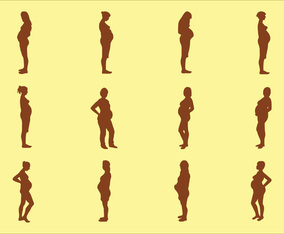 Pregnant Woman Silhouette