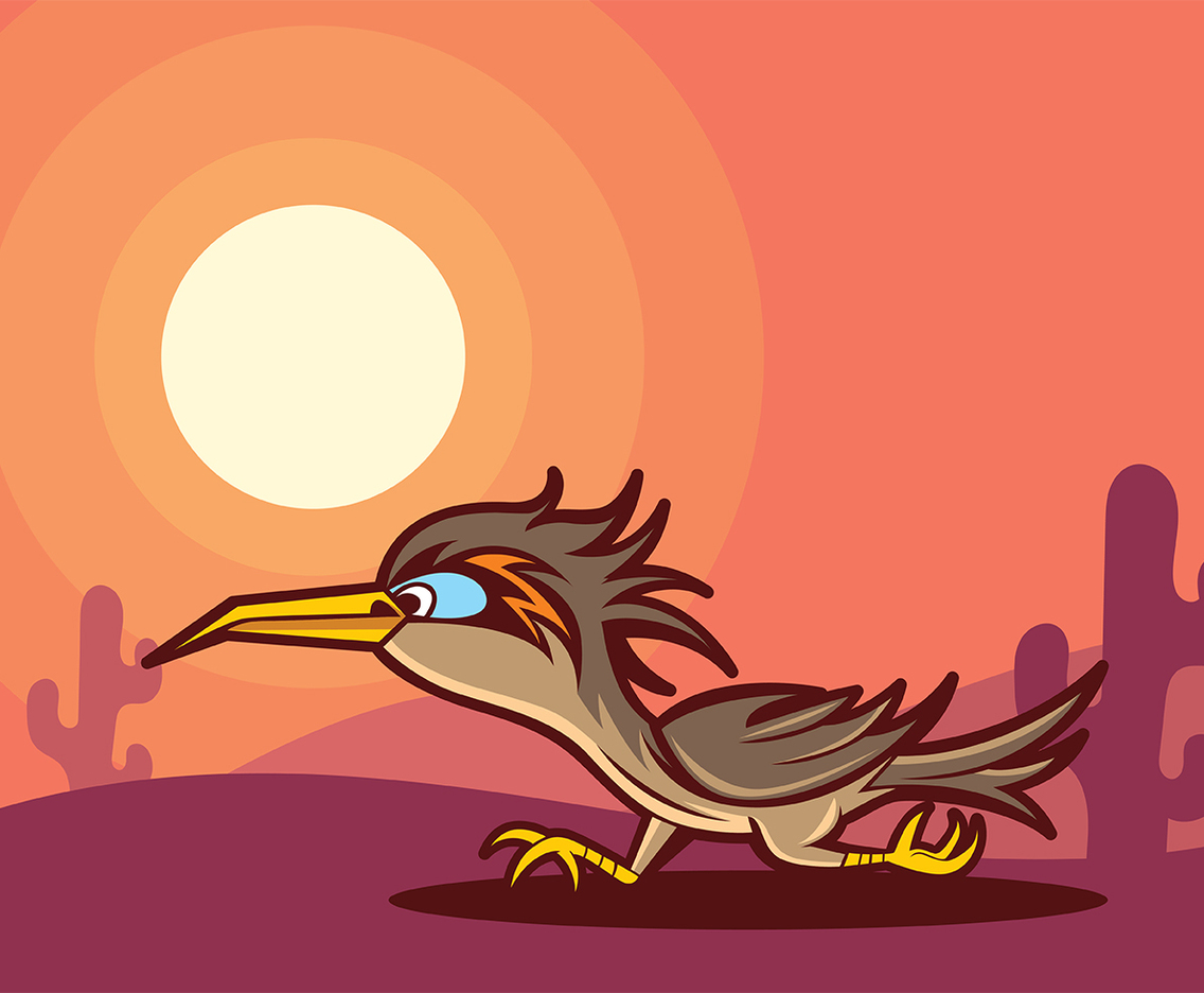 Roadrunner Vector